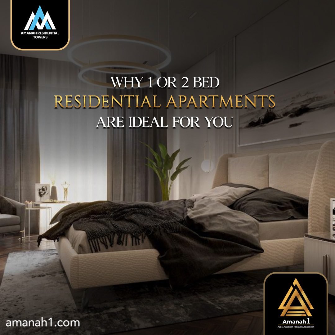 Explore why 1 or 2 bed residential apartments are the perfect choice for modern living