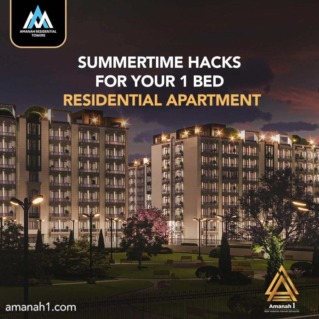Summertime Hacks for Your 1 bed residential Apartment