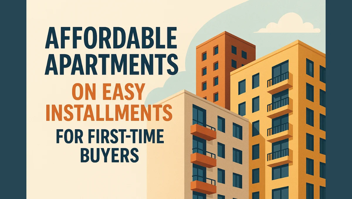 Affordable Apartments on Easy Installments for First-Time Buyers