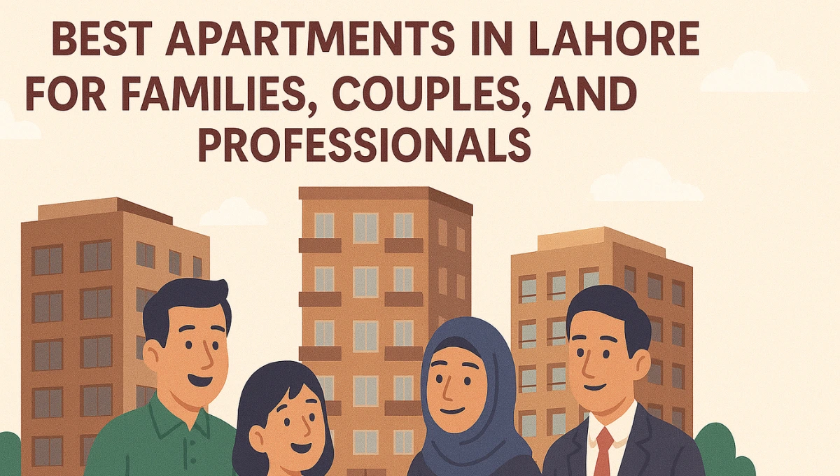 Best Apartments in Lahore for Families, Couples, and Professionals