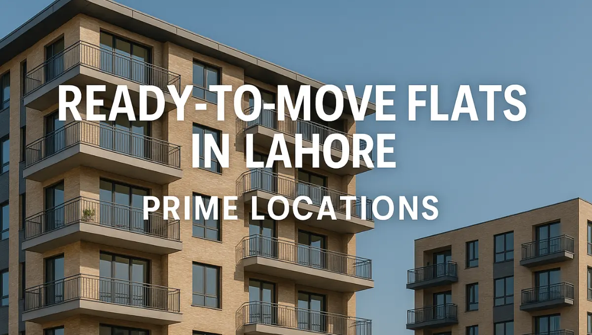 Ready to Move Flats in Lahore Prime Locations