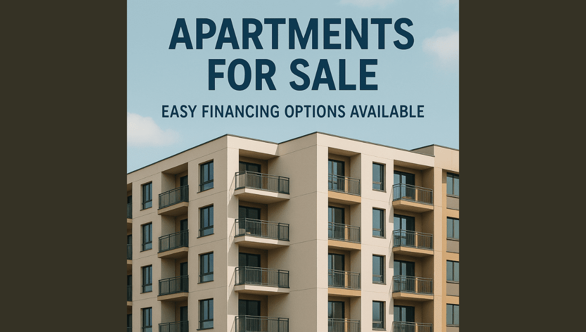 Apartments for Sale Easy Financing Options Available
